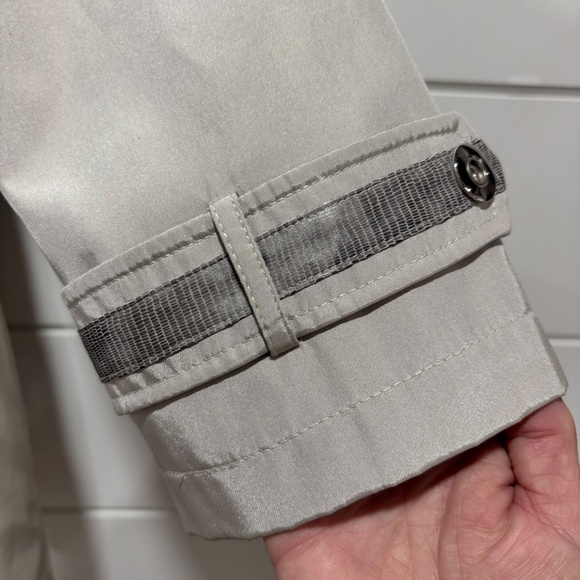 Fennelli London women's silver/grey hooded jacket size 16 - Picture 5 of 16